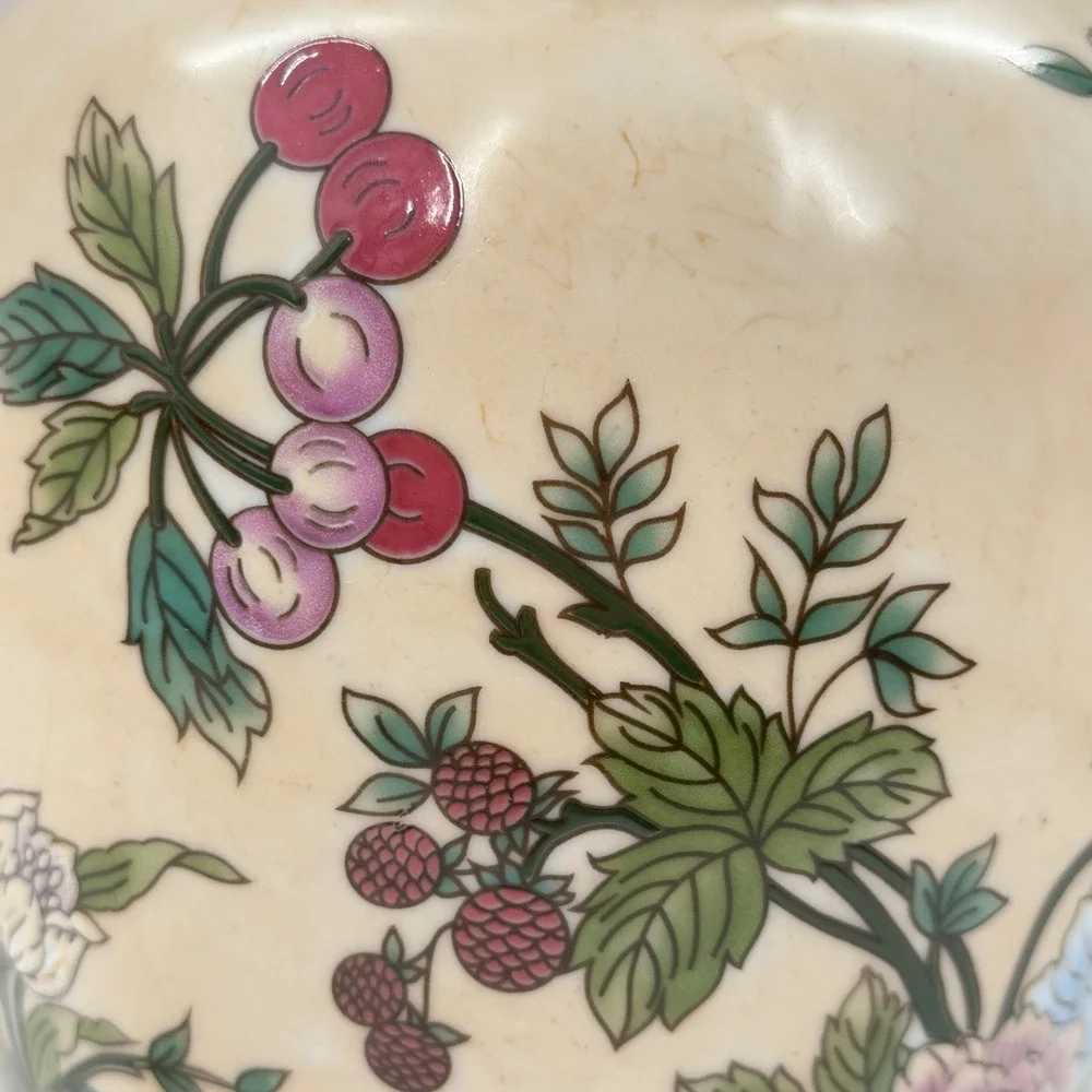 Chinoiserie Floral Ginger Jar Table Lamp with Crackle Glaze